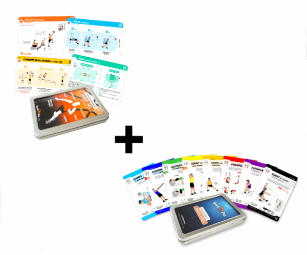 OFFRE SPÉCIALE REMISE EN FORME ! Fiches Prépa physique BASKET + Musculation à POIDS DE CORPS